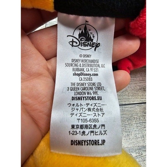 Disney 14" Mickey Mouse Plush Stuffed Animal EUC - Picture 3 of 5